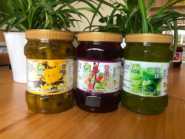菊花花茶、洛神花花茶、蘆薈花茶